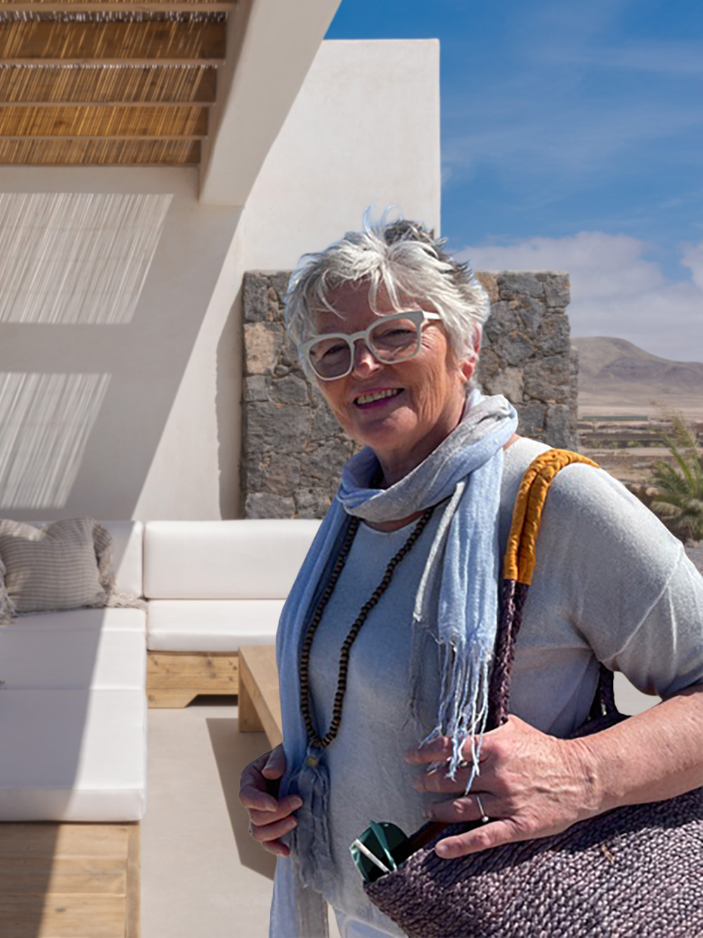 Marie-Christine Van Cauteren, owner of Villa Victorina